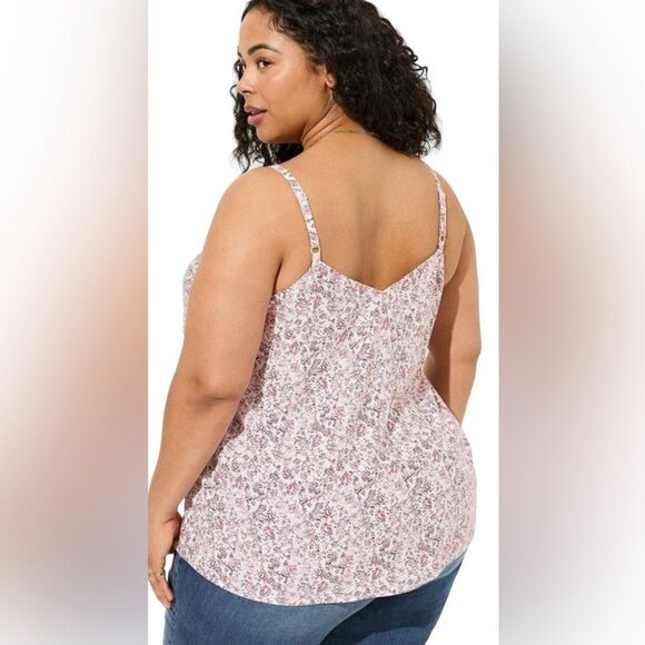 Torrid Sophie Challis Lattice Cami Top Size 1X NWT - Picture 3 of 7